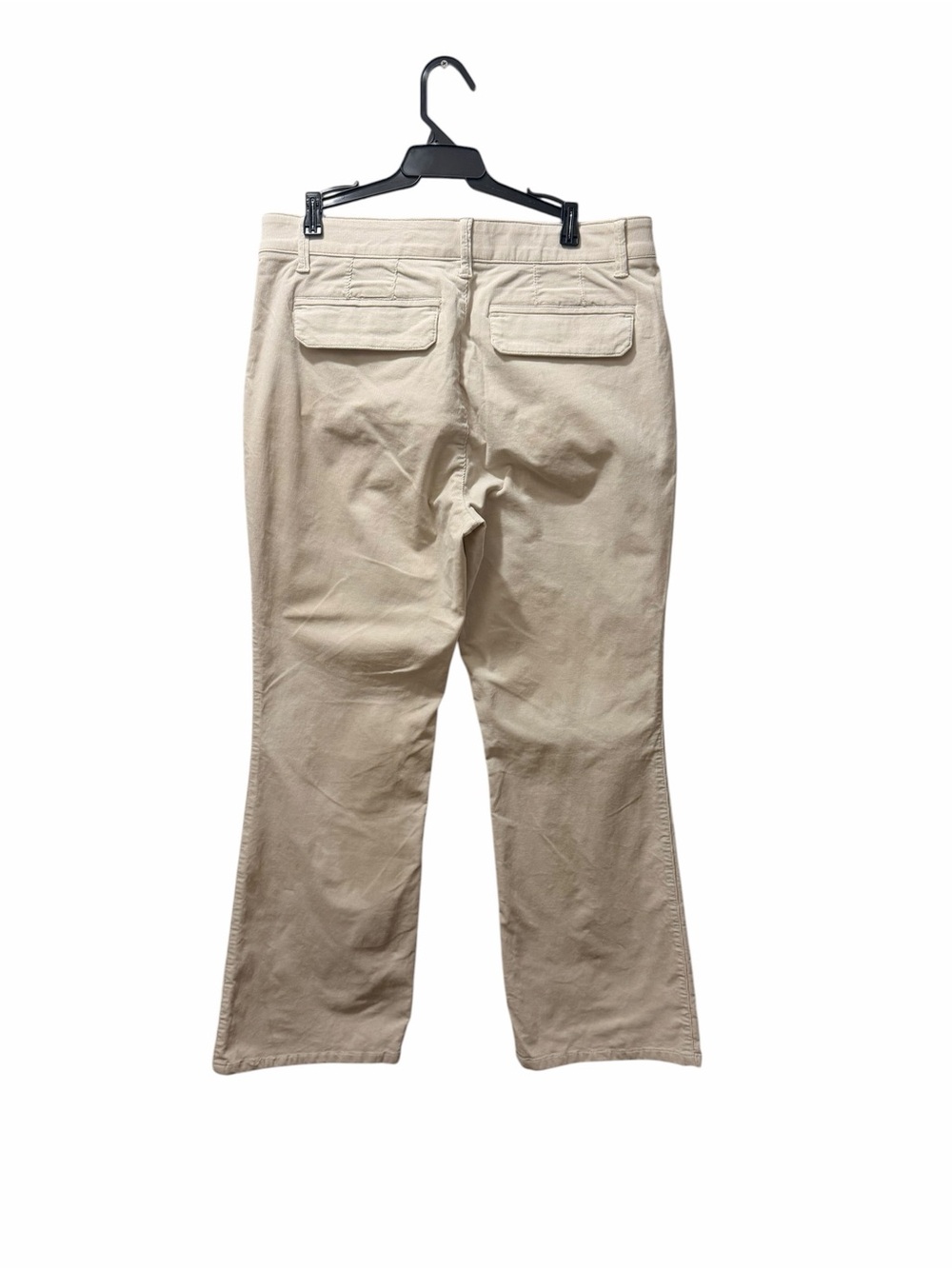 NWT size 14 Democracy Ab Solution Women's Cream Corduroy Boot cut Jeans - Picture 4 of 6